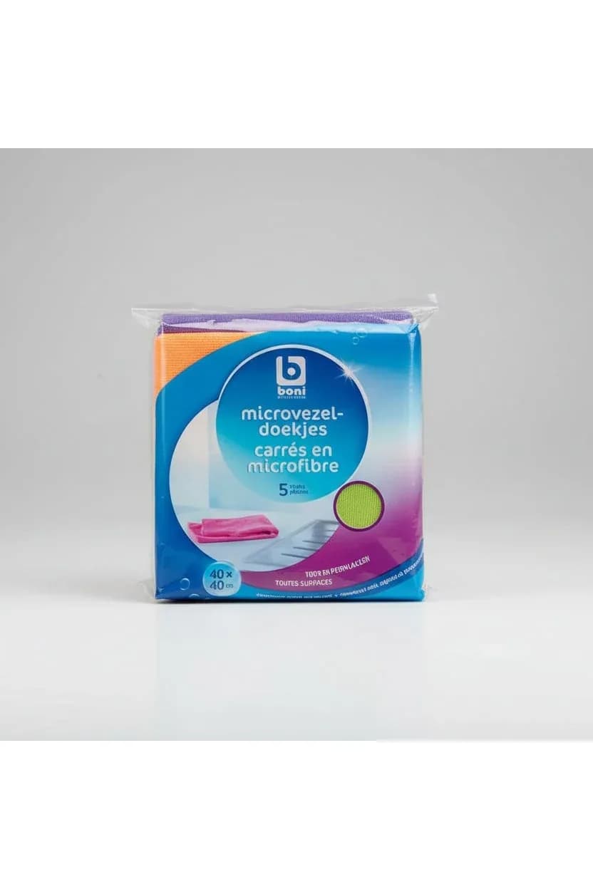 Boni Microfibre Cleaning Cloths /5PC