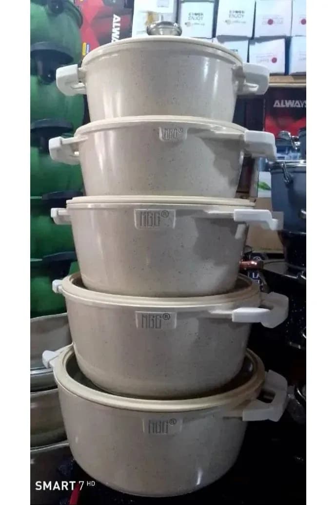 Affordable Cookware Set 5pcs