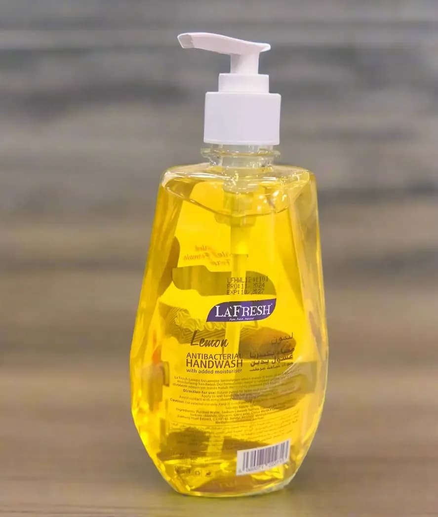 LaFresh Lemon Antibacterial Handwash with Added Moisturizers - 400ml