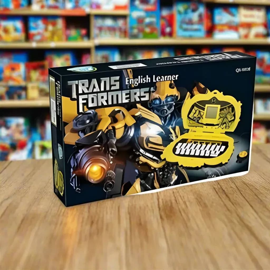 Transformers English Learner Laptop Toy – Bumblebee Design for Kids