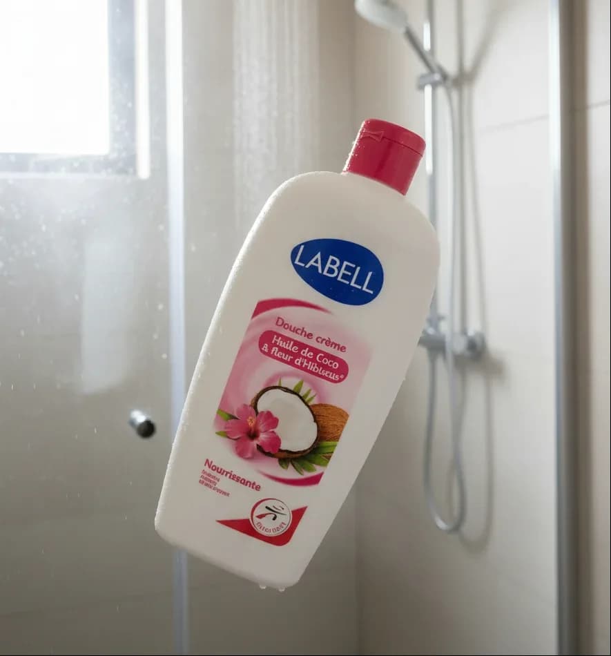LABELL Shower Cream – Coconut & Hibiscus 750ml