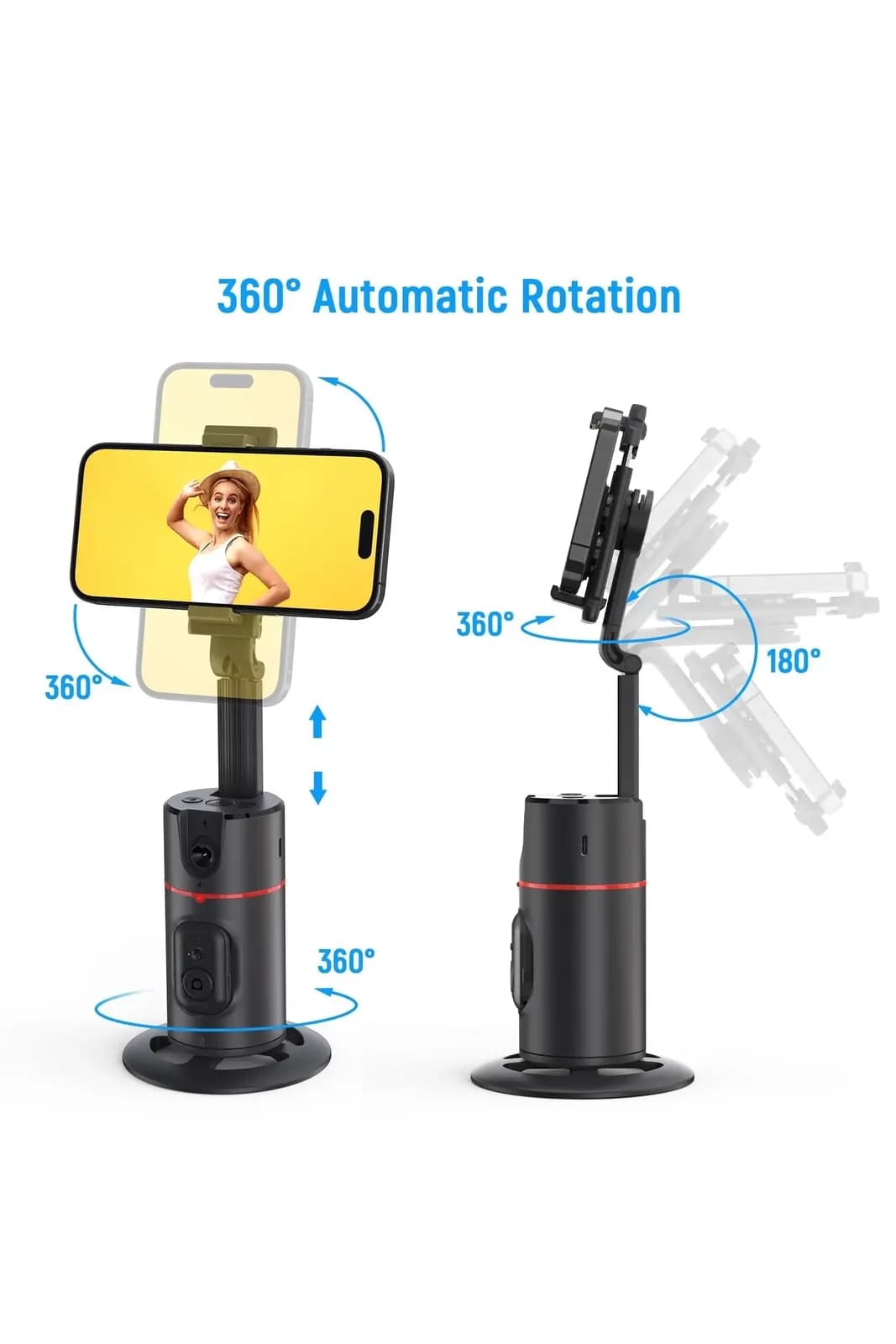 Auto Face Tracking Tripod 360° Rotation