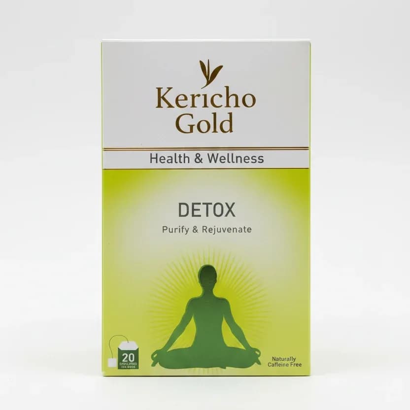 Kericho Gold Health & Wellness Detox Tea (20 Enveloped Tea Bags)
