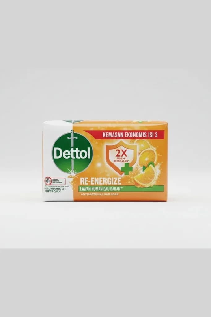 Dettol Re-Energize Antibacterial Bar Soap 100g