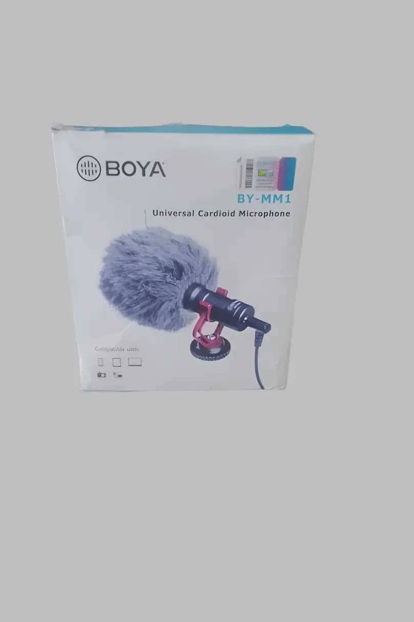 BOYA BY-MM1 MM1 Compact On-Camera Video Microphone Youtube Vlogging Recording Mic