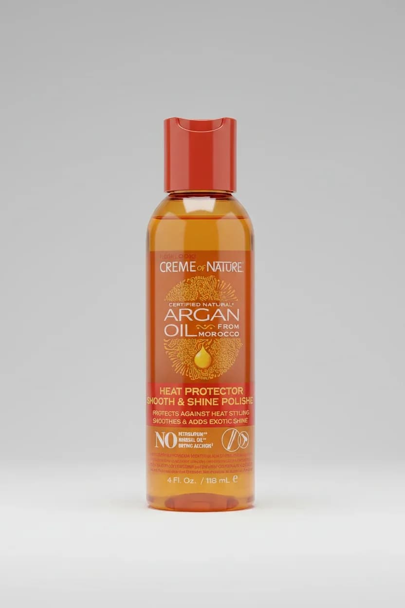 Creme of Nature Argan Oil Heat Protector Smooth & Shine Polisher (118ml)