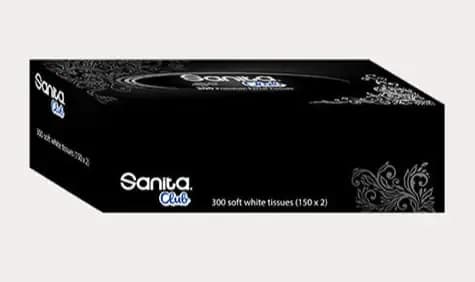 Sanita Club 300 Premium Facial Tissues