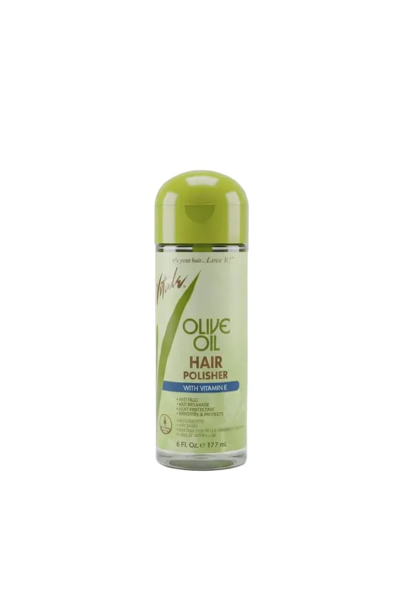 Vitals Olive Oil Hair Polisher with Vitamin E (177 ml / 6 Fl. Oz.)