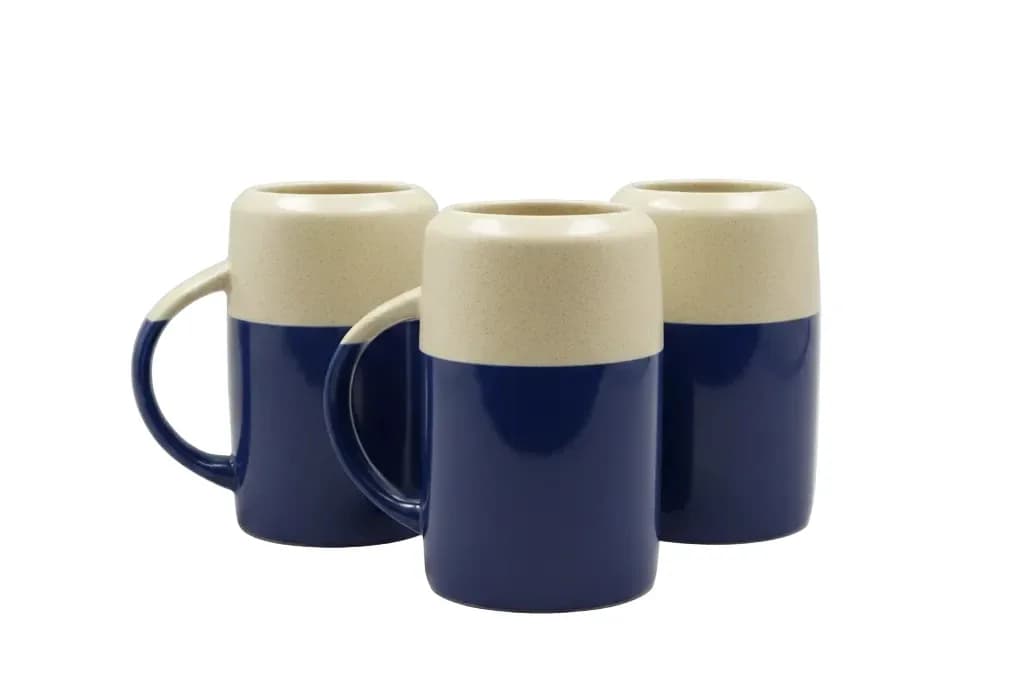 Two-Tone Ceramic Coffee Mug 1pc