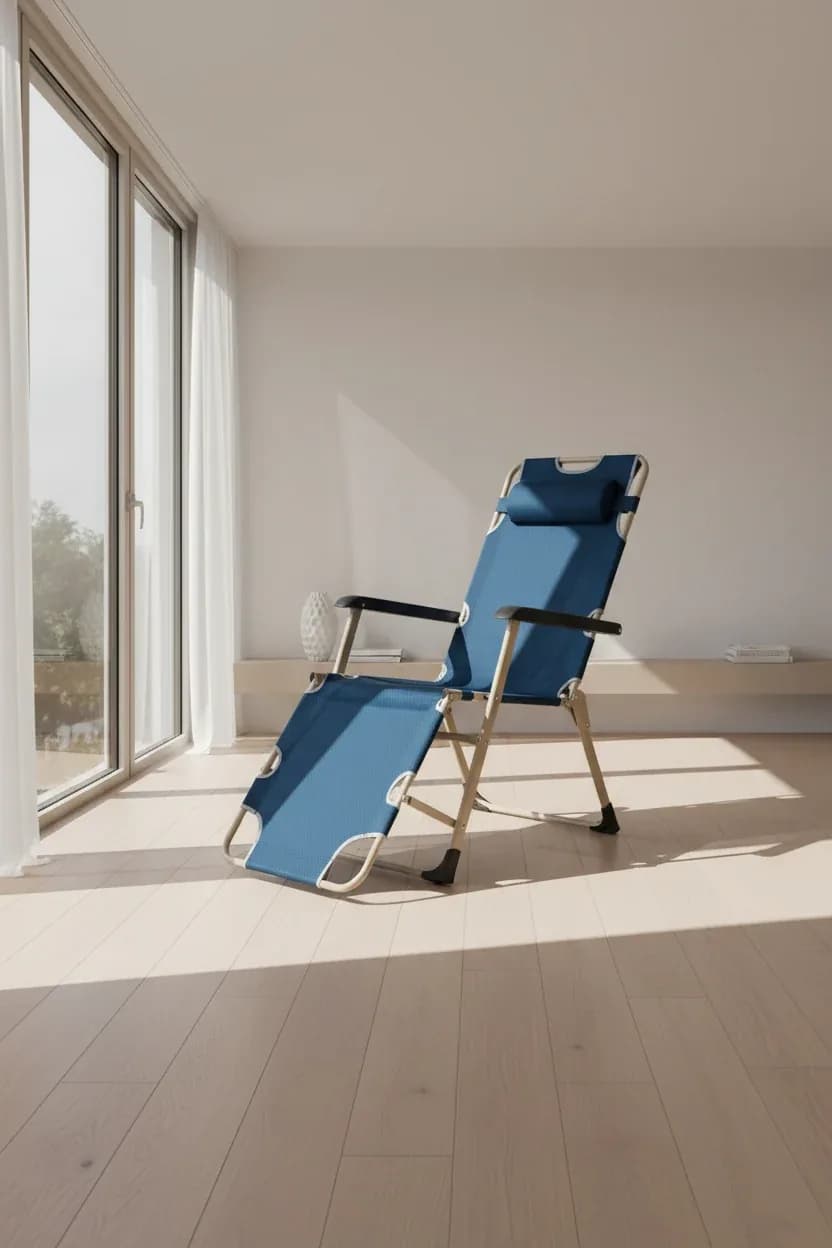 Foldable Reclining Lounge Chair