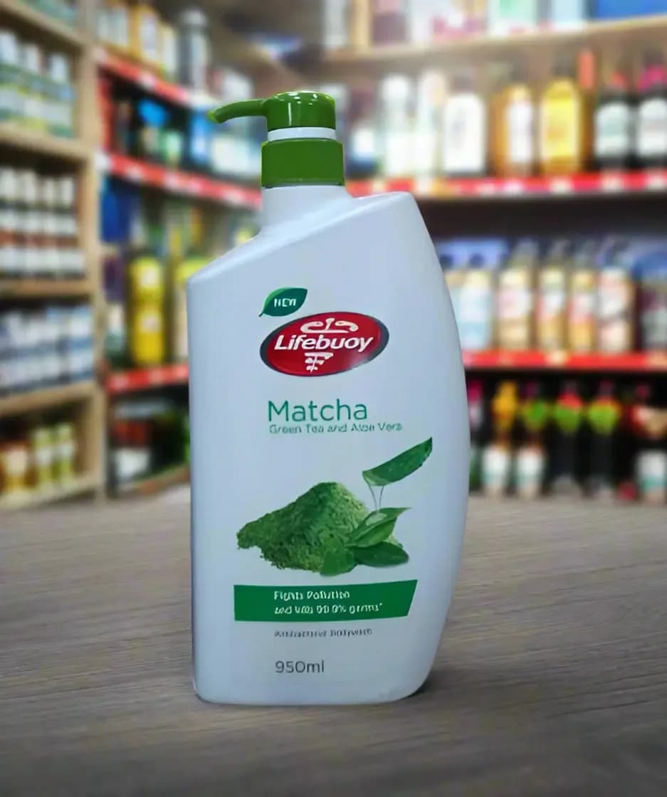 Lifebuoy Matcha Green Tea & Aloe Vera Antibacterial Body Wash 950ml