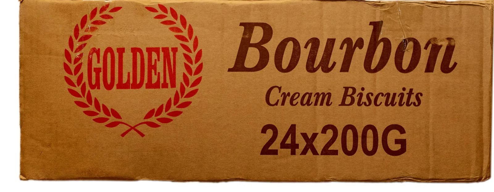 Golden Cream Bourbon Biscuits Box 24pcs