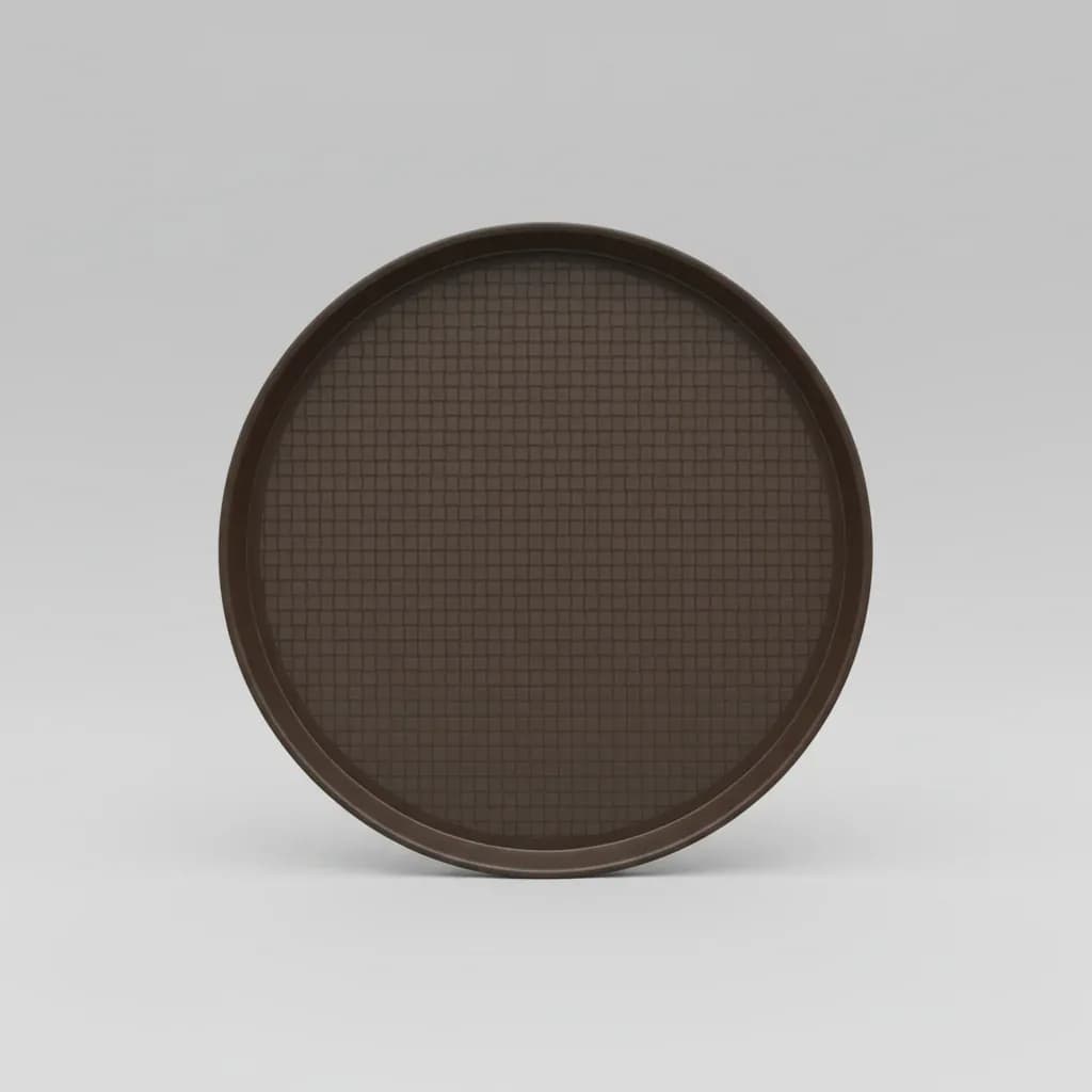 Round Non-Slip Serving Tray