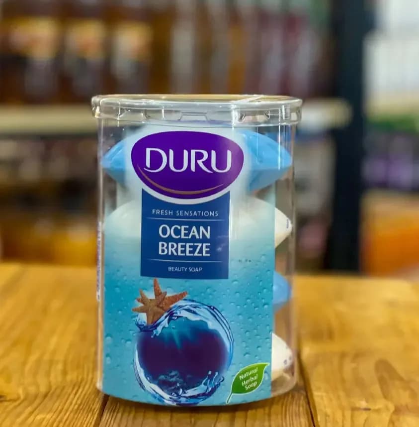 Duru Ocean Breeze Bathing Soap Bar /4pcs