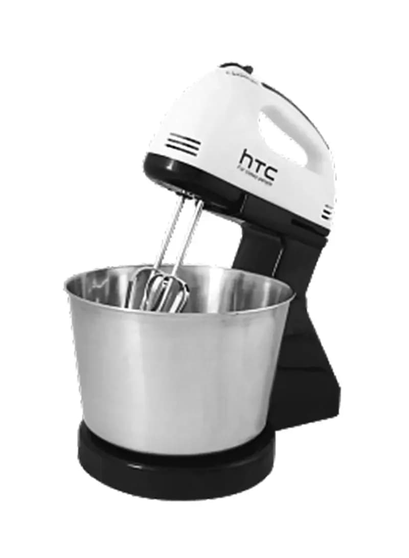 HTC Hand Mixer HTC-677-HM with Stainless Steel Bowl – Powerful Kitchen Mixer
