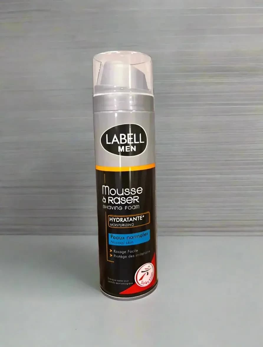 Labell Men Shaving Foam – Moisturizing Shaving Foam for Normal Skin