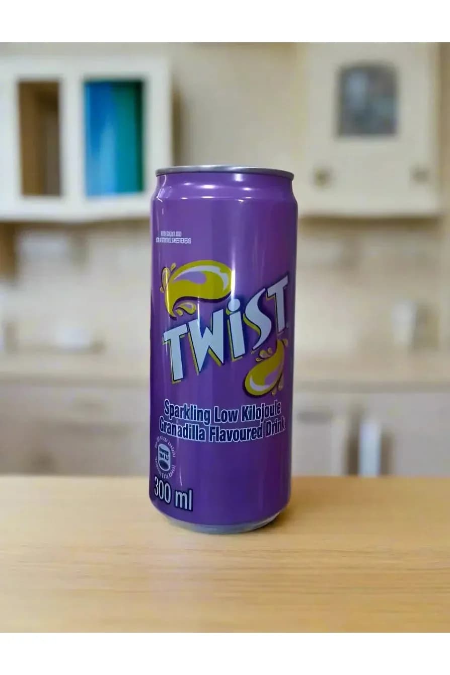 Twist Sparkling Low Kilojoule Granadilla Flavoured Drink 300ml