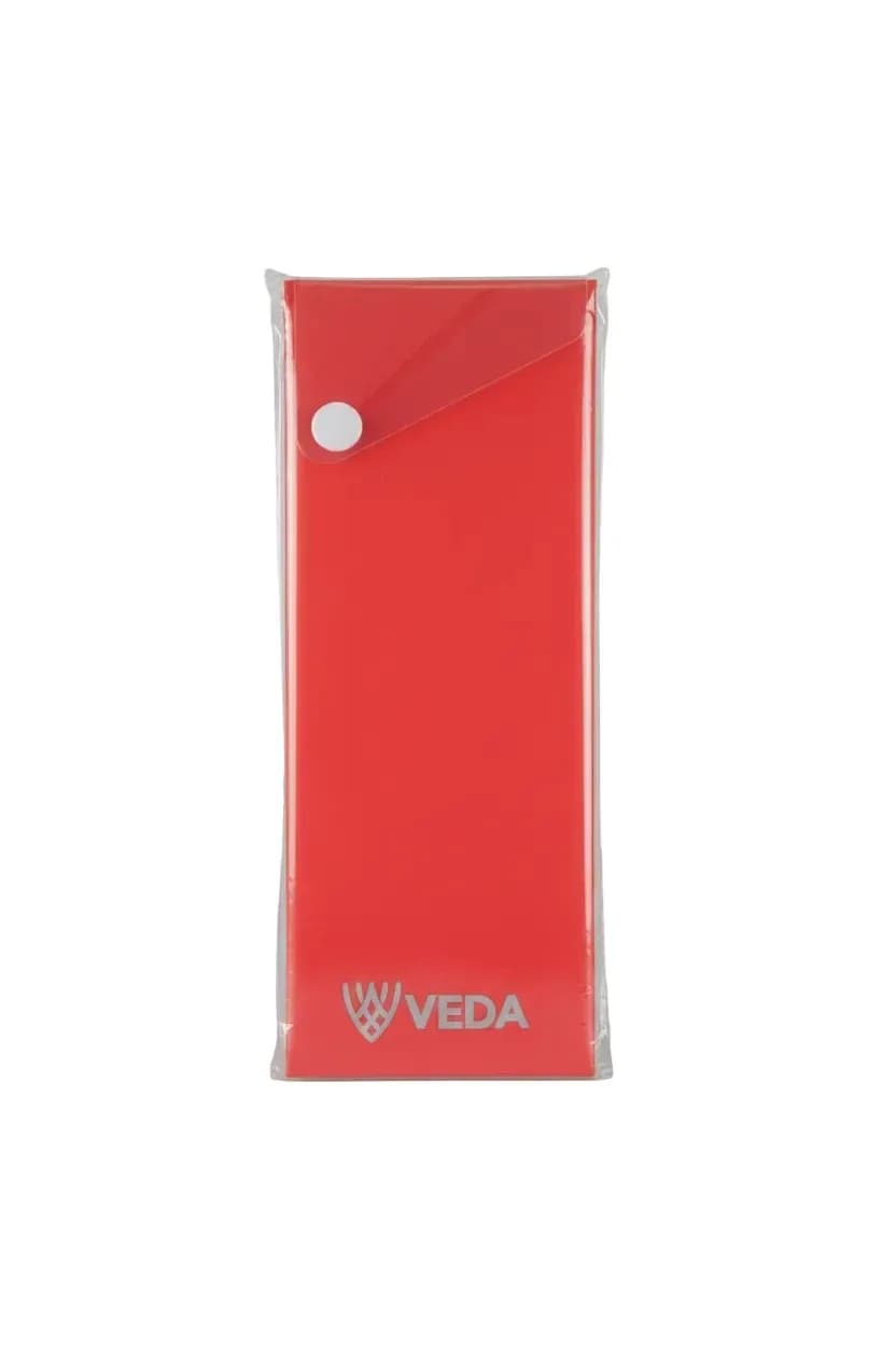Veda Pencil Case (Red)