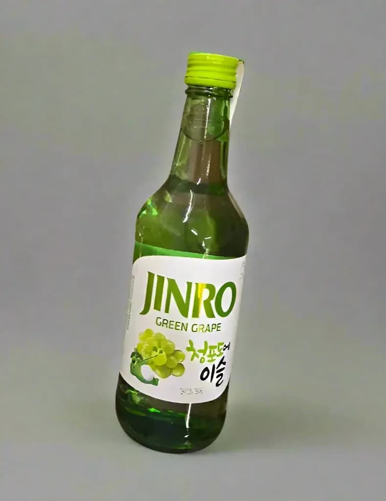 Jinro Green Grape Soju Liquor 360ml