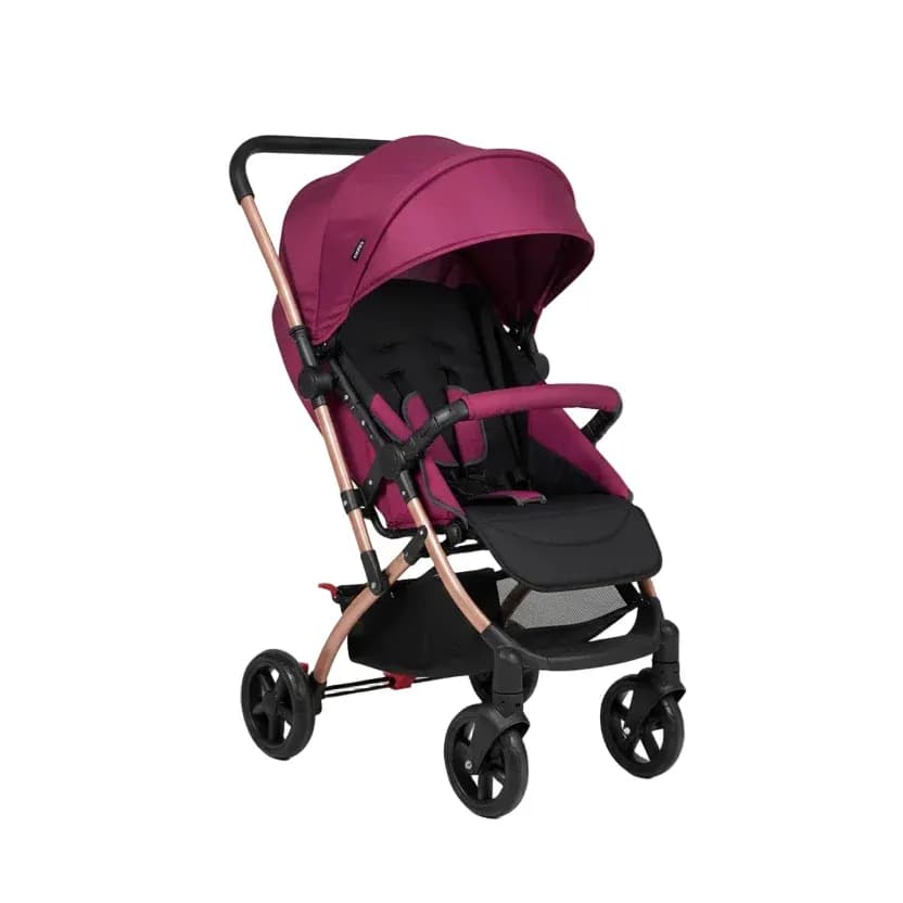 Lightweight Foldable Baby Stroller (Purple)