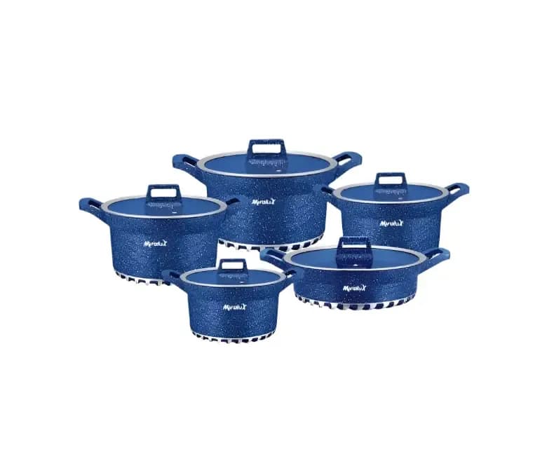 Maralux 10pcs Granite Cookware Set – ML-8069