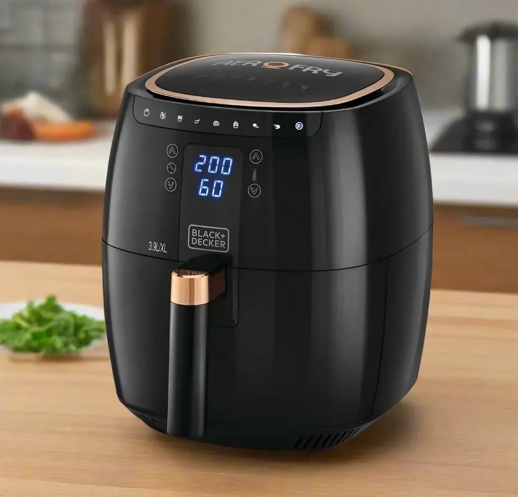 Black+Decker Digital Air Fryer 7-in-1 Capacity 3.9L/XL 5.5L