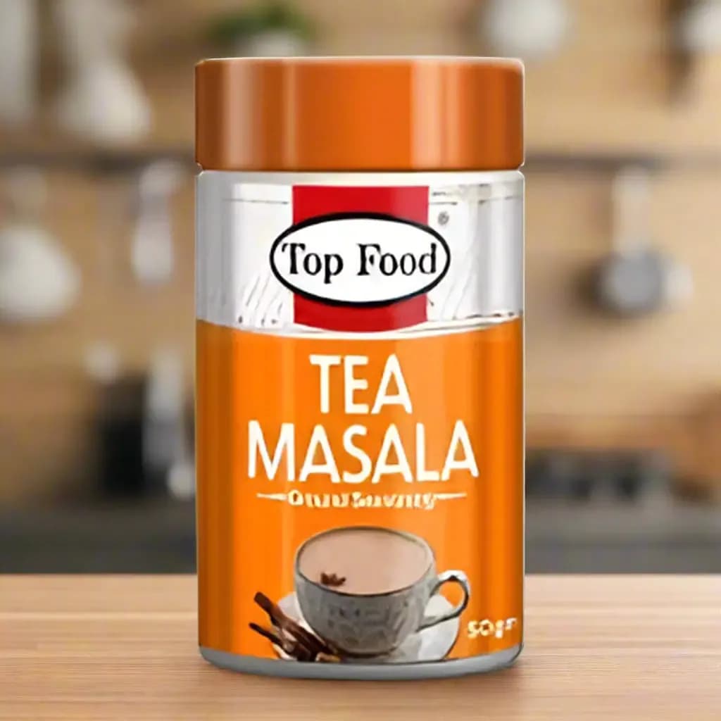 Top Food Tea Masala Ground Seasoning 50g