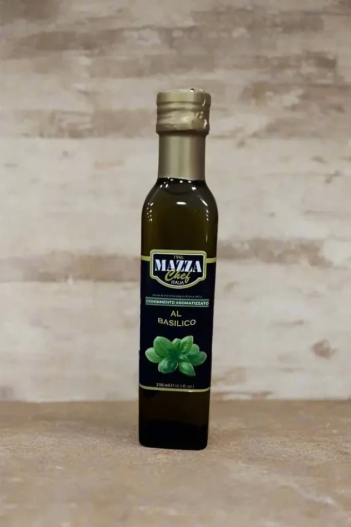 Mazza Chef Italia Flavored Condiment with Basil 250ml