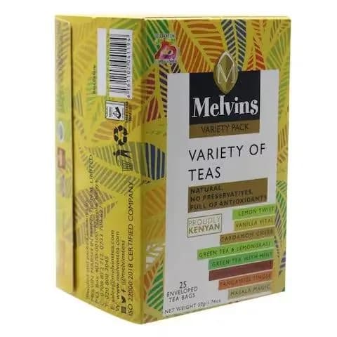 Melvins Variety Pack Variety of Teas 50g
