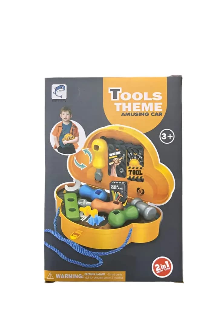 Tools Theme Amusing Car Toy (2-in-1)