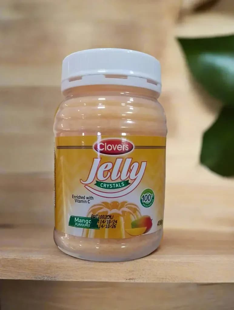 Clovers Jelly Crystals, Mango Flavour 400g