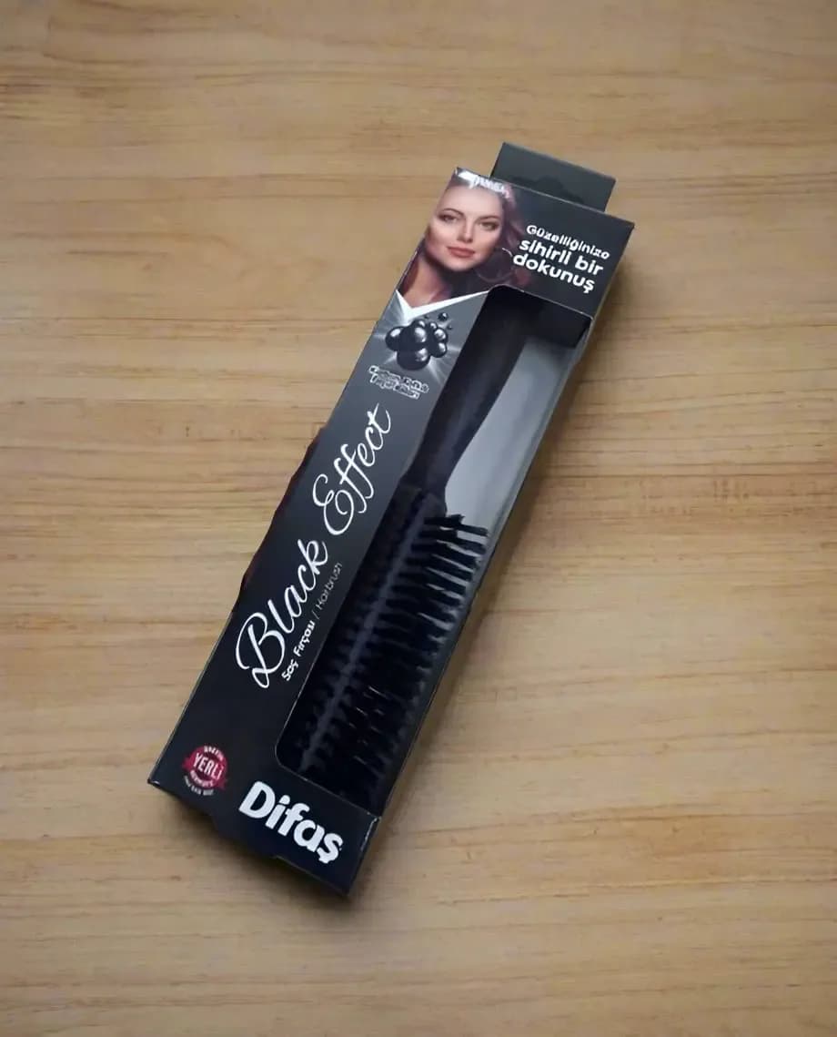 Difaş Black Effect Hairbrush