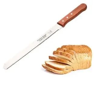 Stainless Steel Bread Knife and in Bakery.