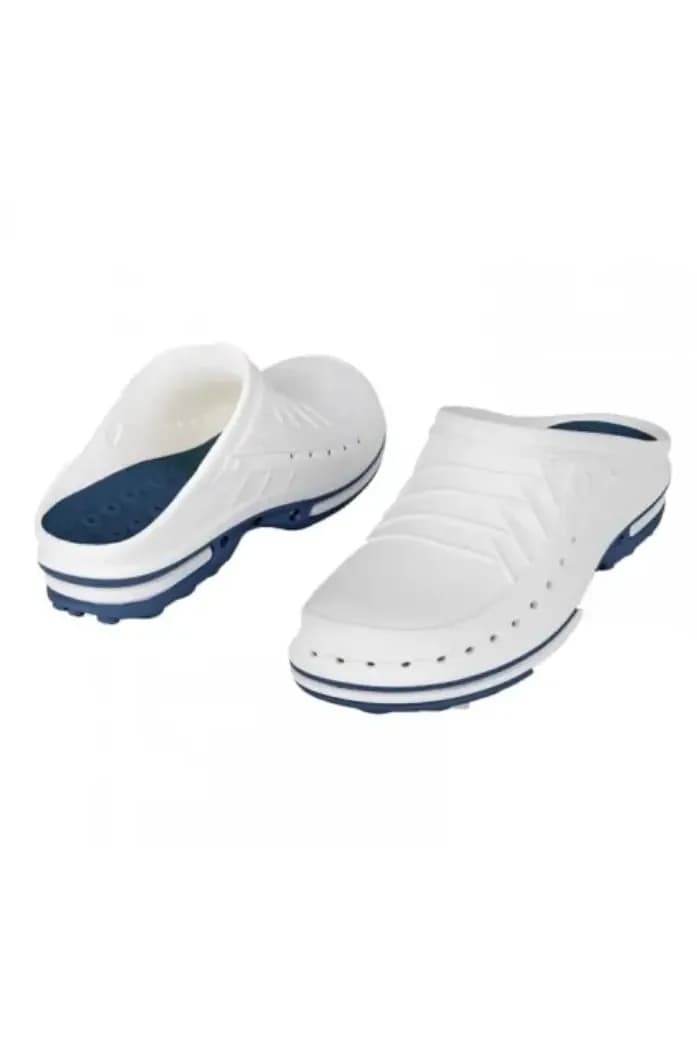 Wock Clog Hospital Shoes Blue / White
