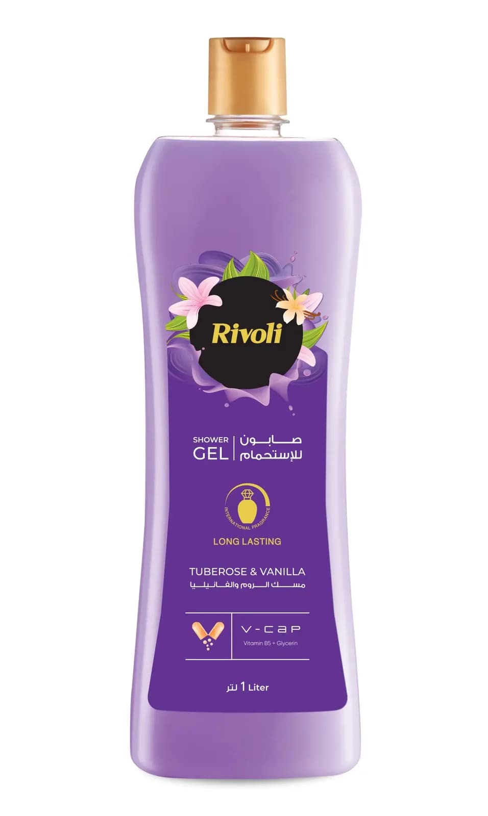 Rivoli Tuberose & Vanilla Shower Gel Body Wash 1L