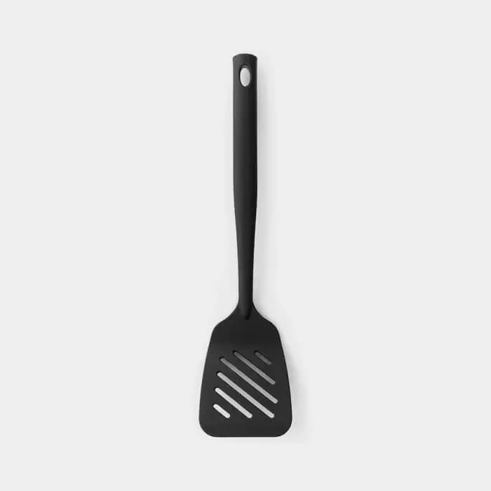 Brabantia Black Line Non-Stick Kitchen Utensils, Nylon - Spatula, Large