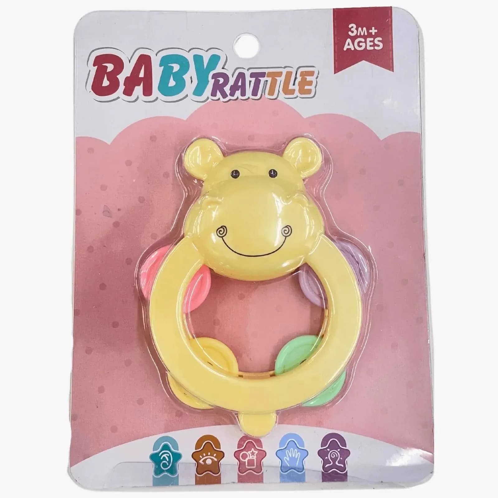 Baby Animal Rattle Toy – 3+ Months