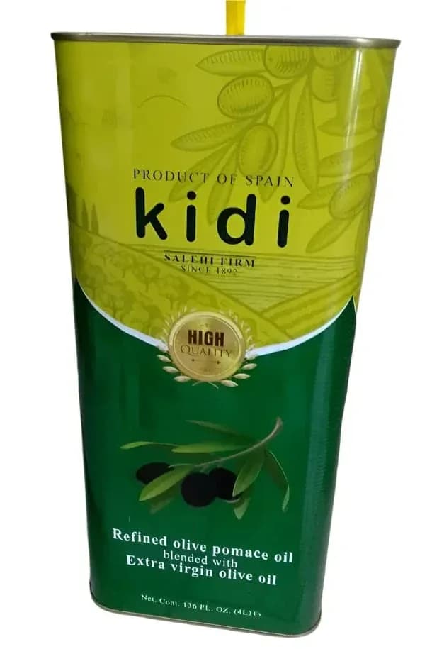 Kidi Refined Olive Pomace Oil Blended With Extra Virgin Olive Oil
