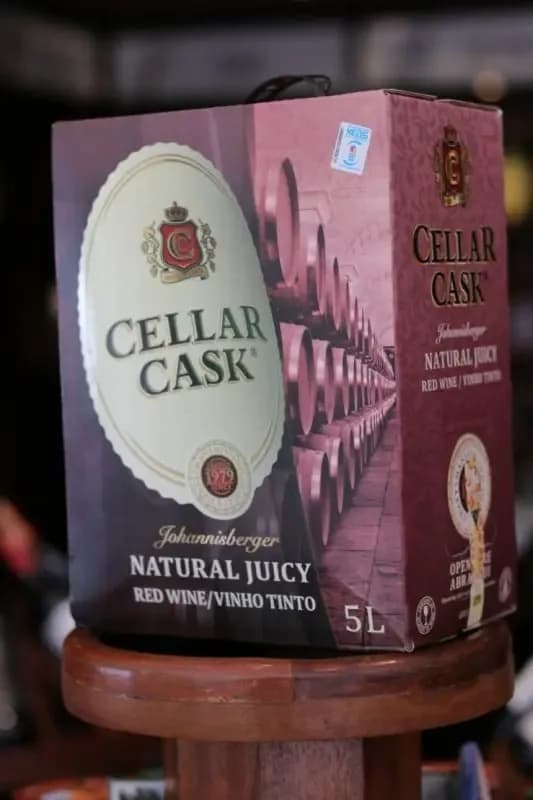 Cellar Cask Natural Juicy Red Wine - 5L (Johannisberger Vinho Tinto)