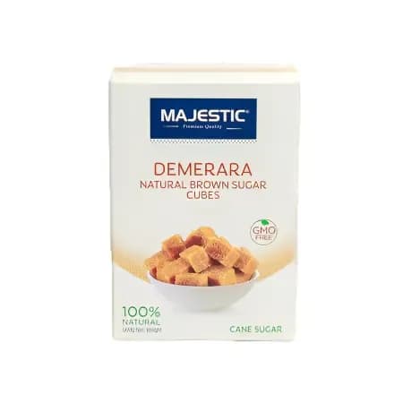 Majestic Demerara Natural Brown Sugar Cubes - 500g