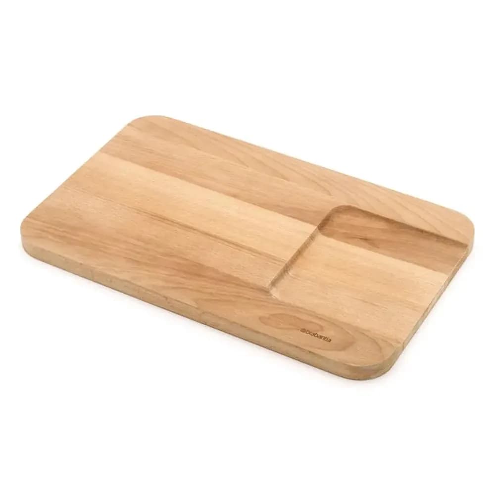 Brabantia Slice & Dice Wooden Chopping Board for Vegetables