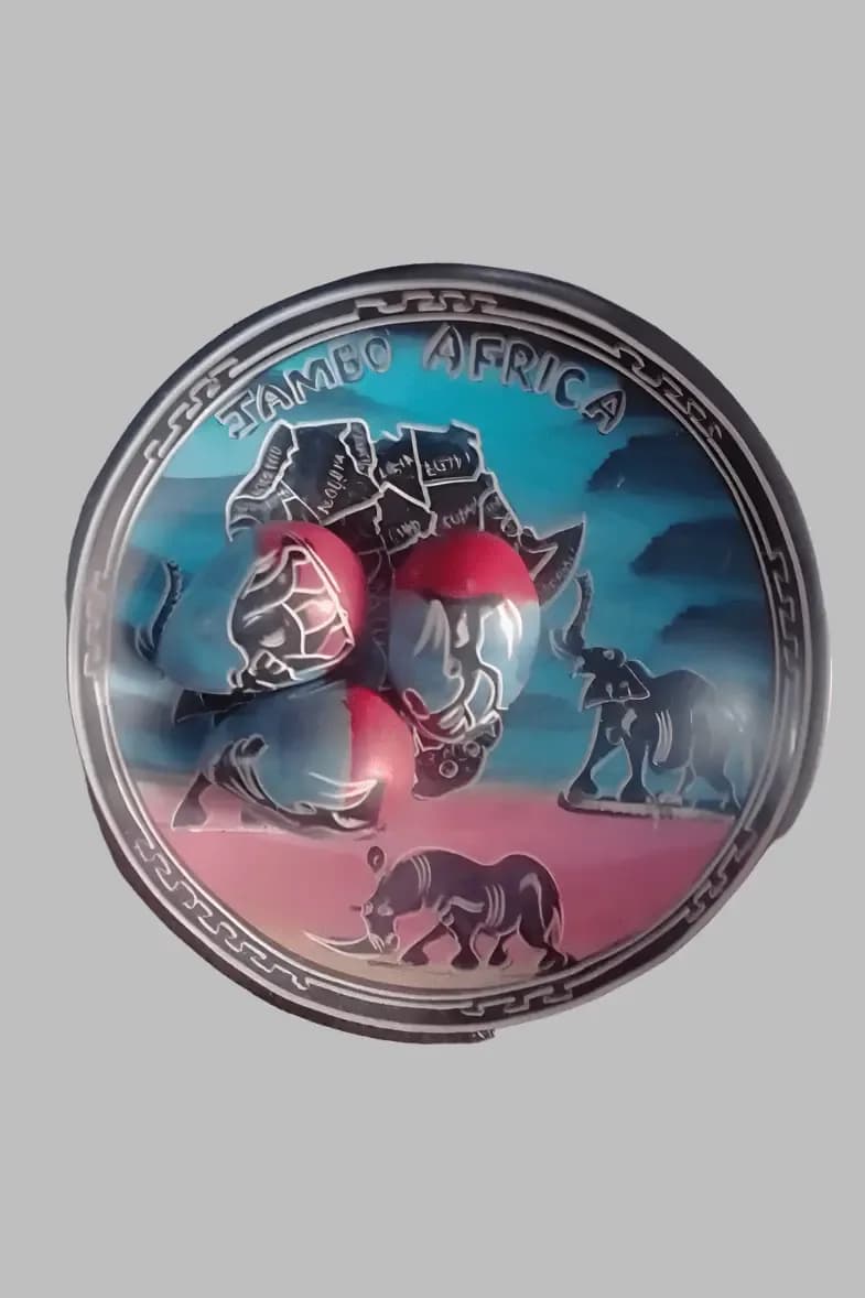 Jambo Africa Hand Ethced Craft/Home Decor