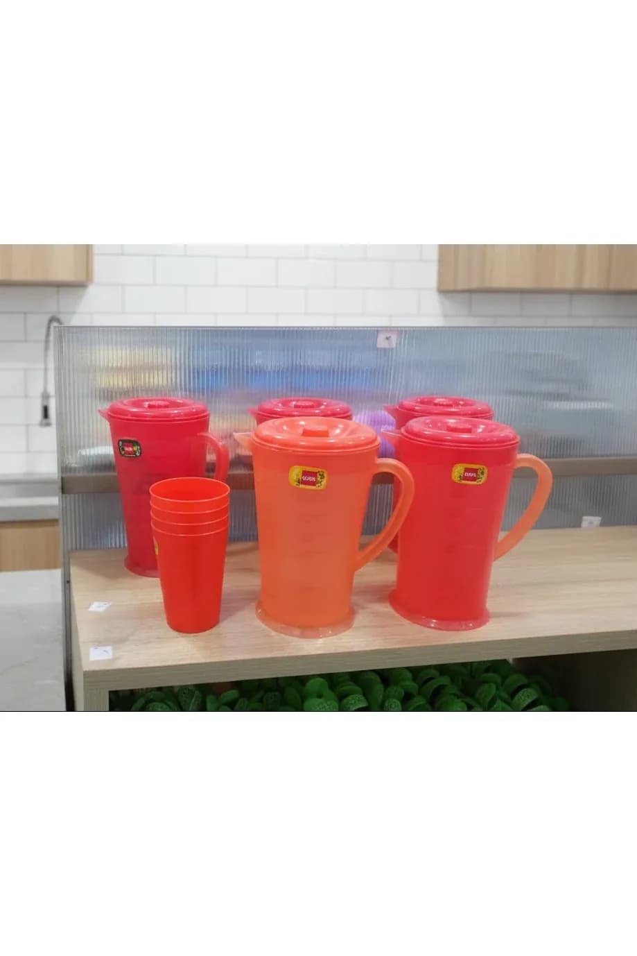 Cello Cosmos Plastic Water Jug Set with Lid & Cup