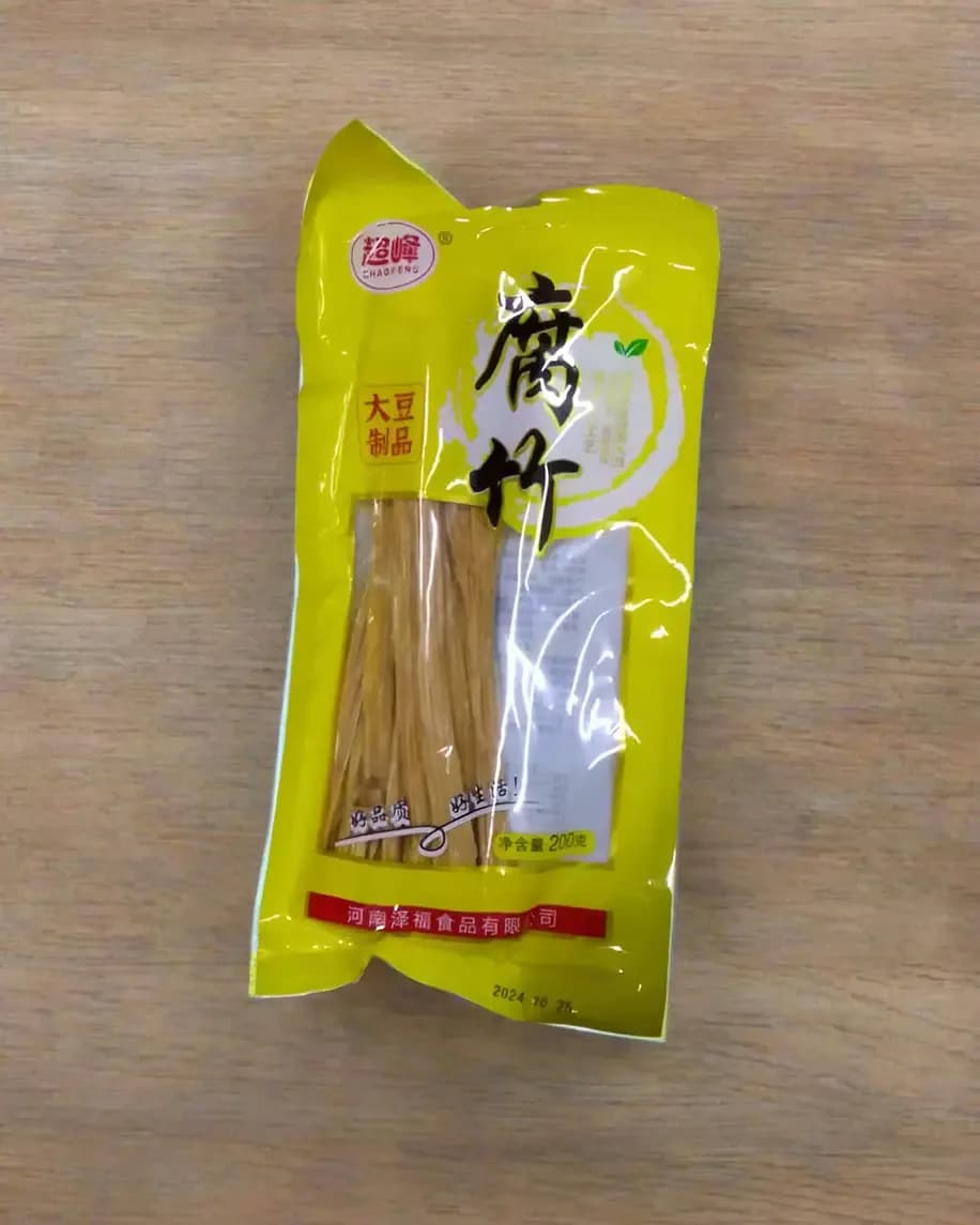 Tofu Skin Dried Bean Curd 200g