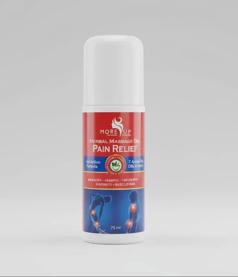 More Up Herbal Massage Oil – Pain Relief 75ml