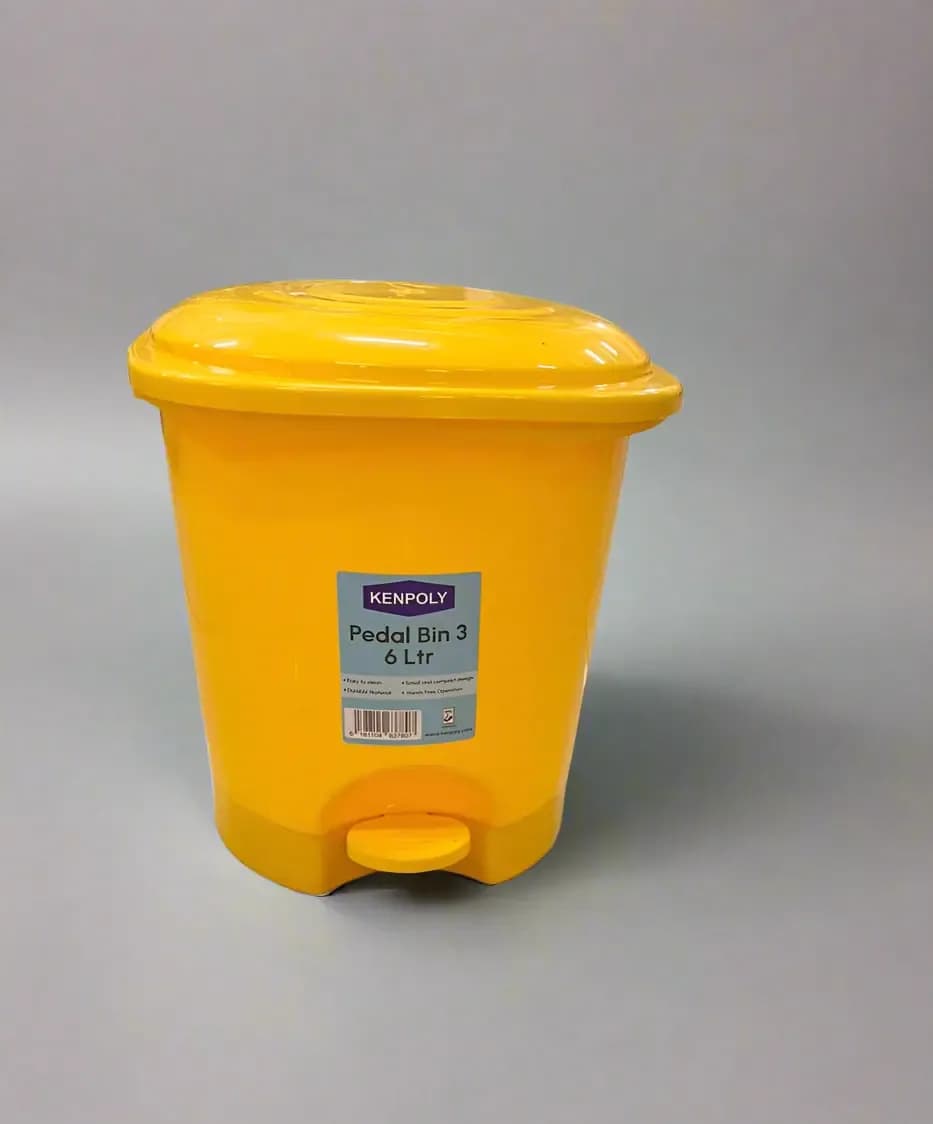 Kenpoly Pedal Bin 6L