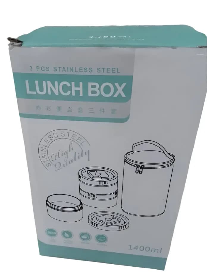 Stainless Steel Lunch Box For Kids 3pcs/ 140ml