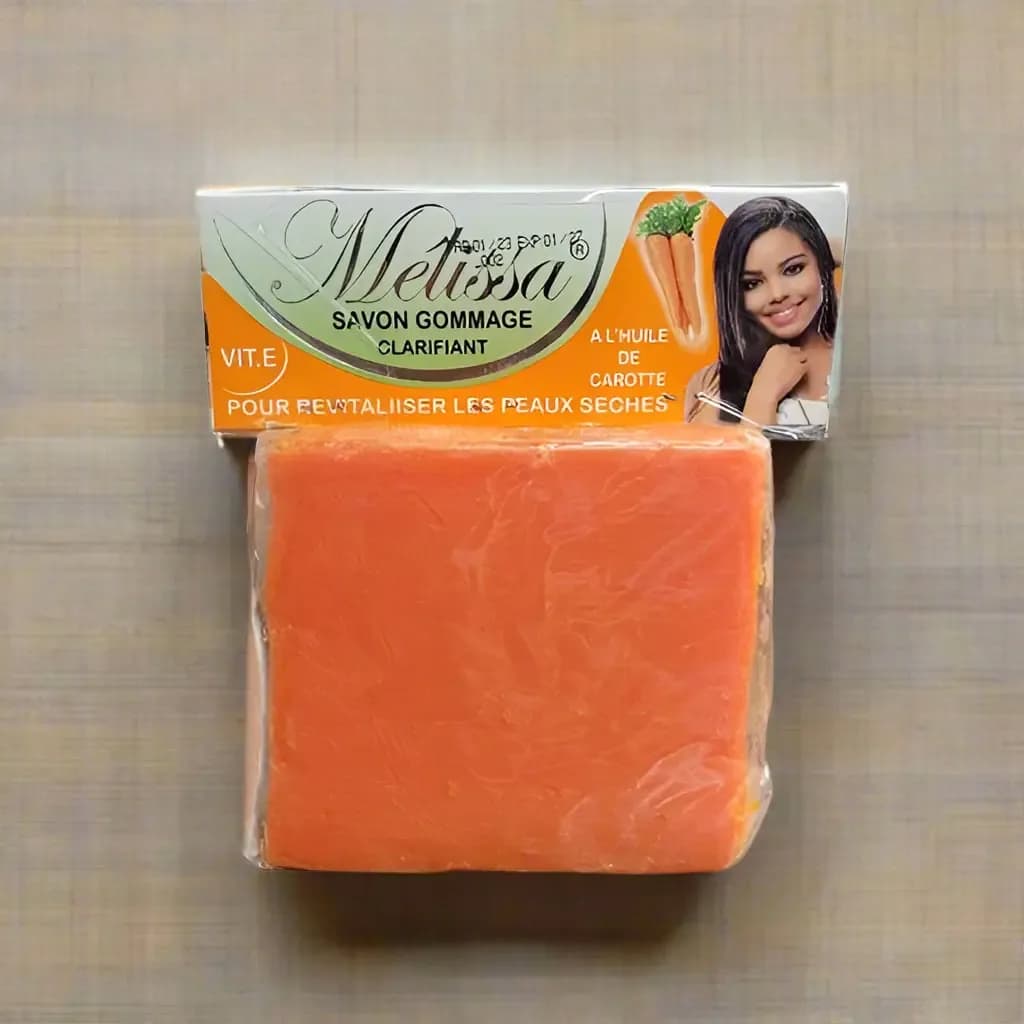 Melisa Savon Gommage Clarifiant with Carrot Oil - 200g