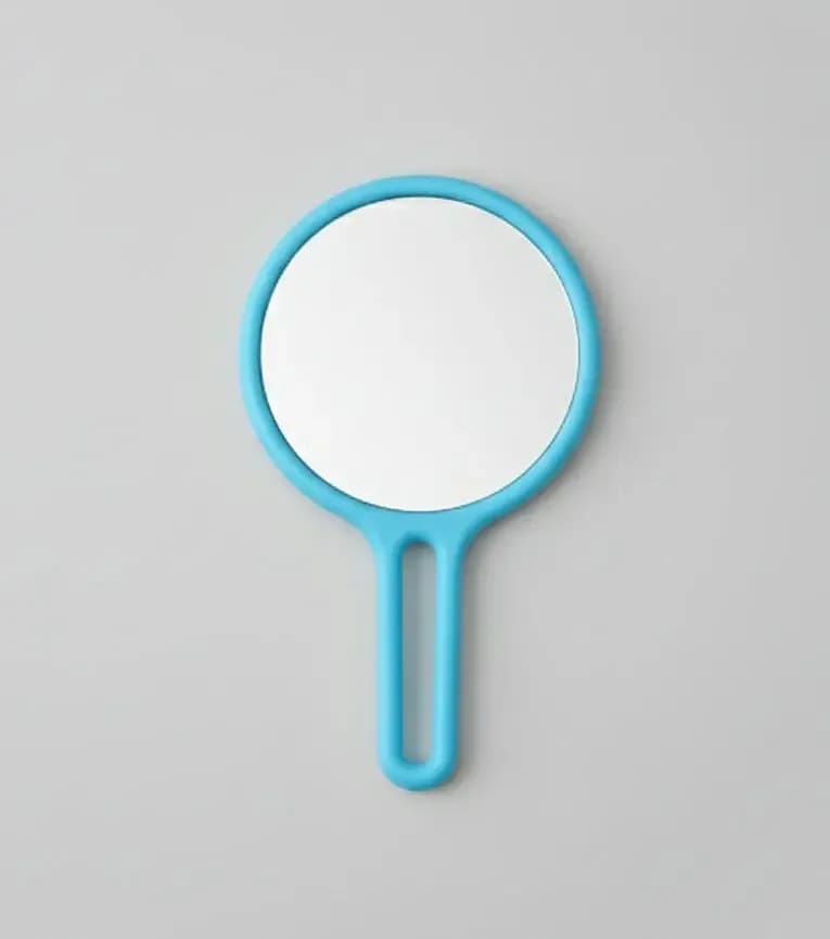Plastic Handheld Mirror