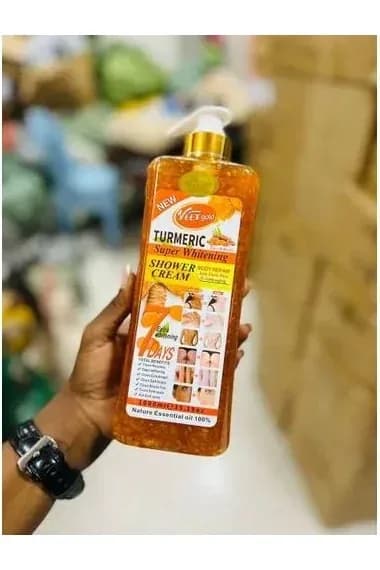 Veet Gold Turmeric Super Whitening Shower Cream 1000ml